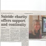 Glos Echo article about the Suicide Crisis Centre 30/03/13
